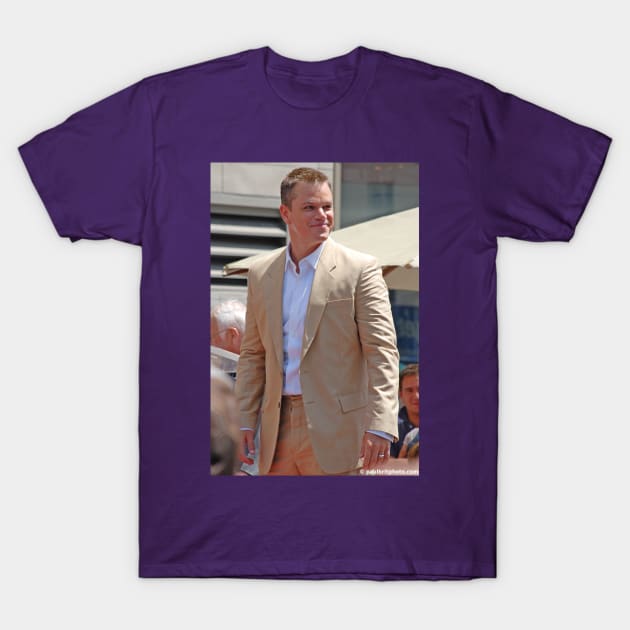 Matt Damon HSWS T-Shirt by paulbritphoto